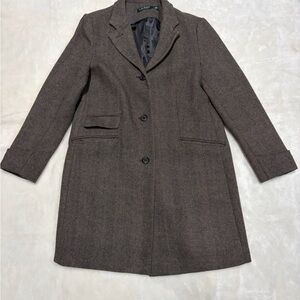Ralph Lauren Brown Blazer Coat
